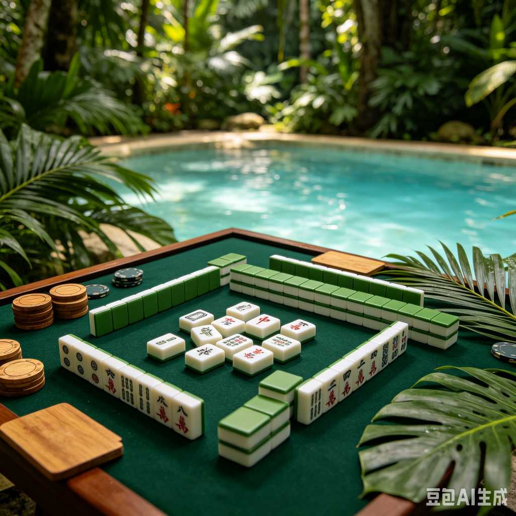solid wood mahjong tiles